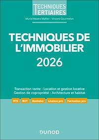 Téléchargez le livre :  Techniques de l'immobilier 2026