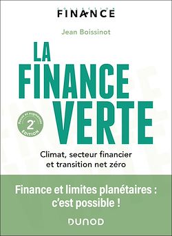 Télécharger le livre :  La finance verte - 2e éd.