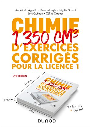 Téléchargez le livre :  Chimie - 1350 cm3 d'exercices corrigés pour la Licence 1 - 2e éd.