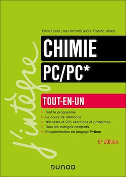 Télécharger le livre :  Chimie Tout-en-un PC/PC* - 5e éd.