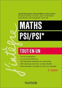 Télécharger le livre : Maths Tout-en-un PSI/PSI* - 3e éd.