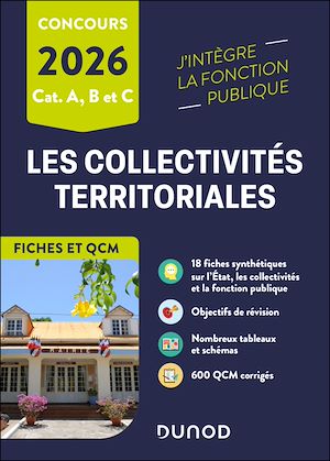 Téléchargez le livre :  Les collectivités territoriales en fiches et QCM - 2026