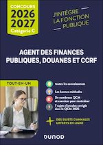 Télécharger le livre :  Concours commun Agent des finances publiques, douanes et CCRF - 2026-2027