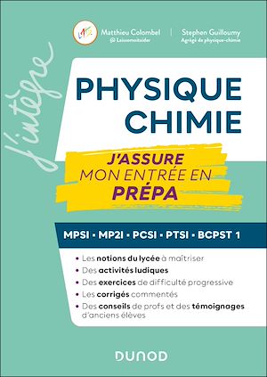 Téléchargez le livre :  Physique-Chimie, J'assure mon entrée en prépa
