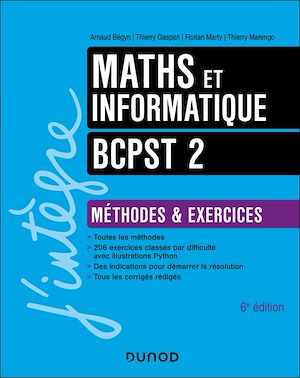 Download the eBook: Maths et informatique Méthodes et exercices BCPST 2 - 6e éd.