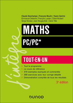 Téléchargez le livre :  Maths Tout-en-un PC/PC* - 3e éd.