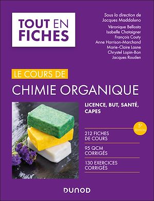 Téléchargez le livre :  Le cours de chimie organique - 5e éd.