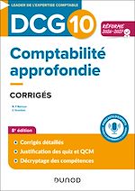 Download this eBook DCG 10 - Comptabilité approfondie - Corrigés - Réforme 2026-2027