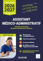 Télécharger le livre :  Concours Assistant médico-administratif 2026-2027 - Tout-en-un