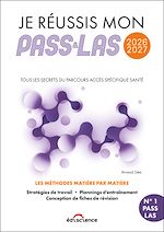 Télécharger le livre :  Je réussis mon PASS & ma LAS 2026-2027