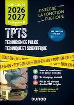 Télécharger le livre :  Concours TPTS  - Technicien Police technique et scientifique - 2026-2027
