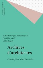 Télécharger le livre :  Archives d'architectes