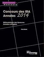 Télécharger le livre :  Concours des IRA - Annales 2014