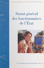 Télécharger le livre :  Statut général des fonctionnaires de l'État