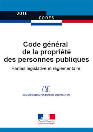 Téléchargez le livre :  Code général de la propriété des personnes publiques