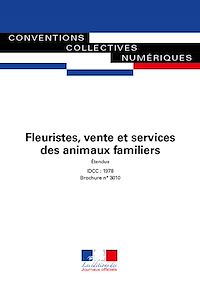 Télécharger le livre : Fleuristes, vente et services des animaux familiers