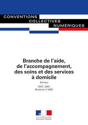 Téléchargez le livre :  Branche de l'aide, de l'accompagnement, des soins et des services à domicile