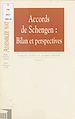 Télécharger le livre :  Accords de Schengen : Bilan et perspectives