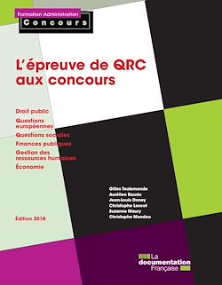 Télécharger le livre :  L'épreuve de QRC aux concours