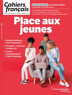 Télécharger le livre :  Cahiers français : Place aux jeunes - n°434