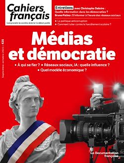 Télécharger le livre :  Cahiers français : Médias et démocratie - n°435