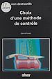 Télécharger le livre :  Choix d'une méthode de contrôle