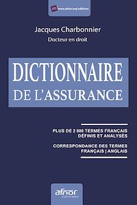Télécharger le livre : Dictionnaire de l'assurance