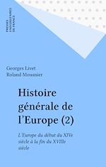 Télécharger le livre :  Histoire générale de l'Europe (2)