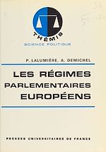 Télécharger le livre :  Les régimes parlementaires européens
