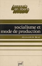 Télécharger le livre :  Socialisme et mode de production