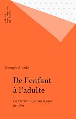 Télécharger le livre :  De l'enfant à l'adulte