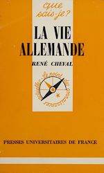 Download this eBook La Vie allemande