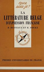 Download this eBook Littérature belge d'expression française