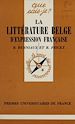 Télécharger le livre :  Littérature belge d'expression française