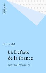 Télécharger le livre :  La Défaite de la France
