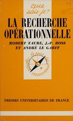 Télécharger le livre :  La Recherche opérationnelle