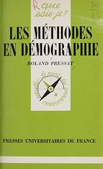 Download this eBook Les méthodes en démographie