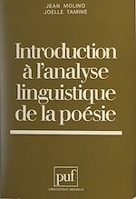 Télécharger le livre :  Introduction à l'analyse linguistique de la poésie