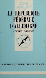 Download this eBook La République fédérale d'Allemagne