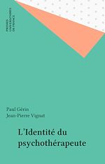 Télécharger le livre :  L'Identité du psychothérapeute