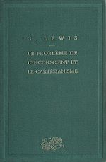 Télécharger le livre :  Le Problème de l'inconscient et le cartésianisme