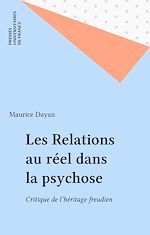 Télécharger le livre :  Les Relations au réel dans la psychose