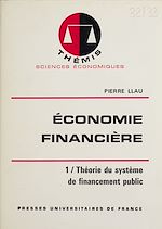 Télécharger le livre :  Économie financière (1)