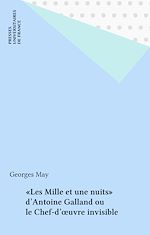 Télécharger le livre :  «Les Mille et une nuits» d'Antoine Galland ou le Chef-d'œuvre invisible