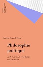 Télécharger le livre :  Philosophie politique