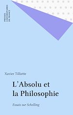 Télécharger le livre :  L'Absolu et la Philosophie