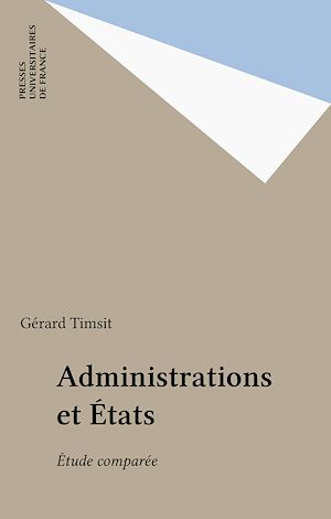 Téléchargez le livre :  Administrations et États