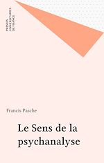Télécharger le livre :  Le Sens de la psychanalyse