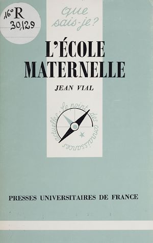 Téléchargez le livre :  L'École maternelle