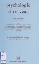 Télécharger le livre :  Psychologie et cerveau